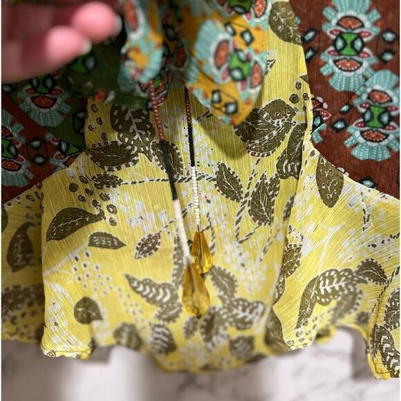 Zara Bohemian Print Top - Picture 6 of 13